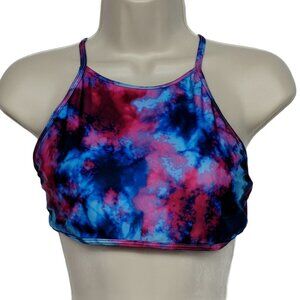 Bobbie Brooks Bikini Swimsuit Top Large Ombre Pink